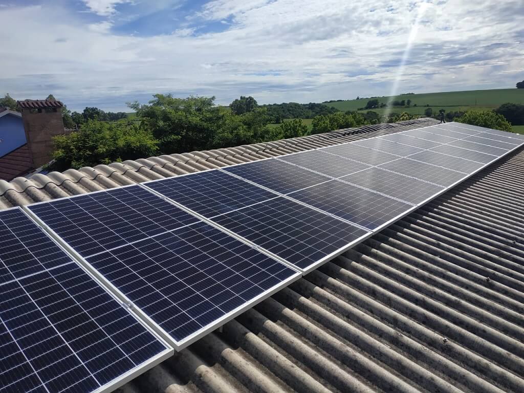 Sistema de Energia Solar Rural em Vitória das Missões/RS