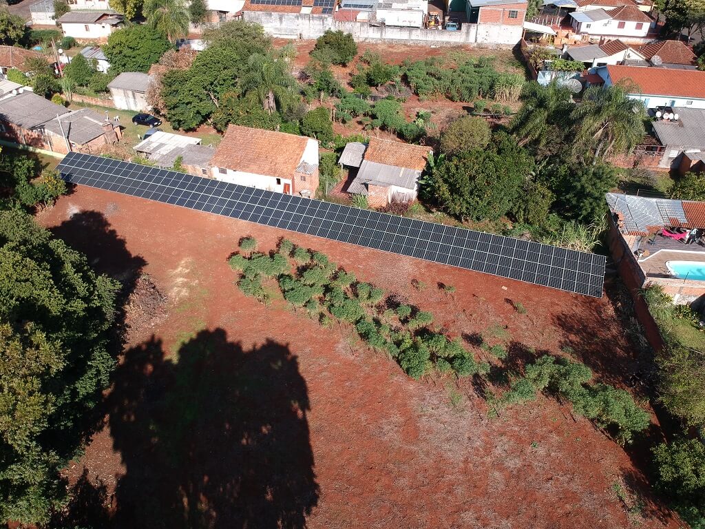 Sistema de Energia Solar Comercial no Tabelionato Lago Pinto de Santo Ângelo/RS.